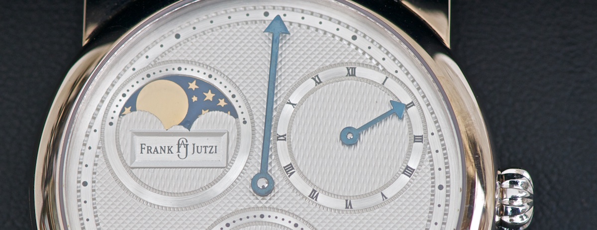 Armbanduhr Regulator mit Mondphase